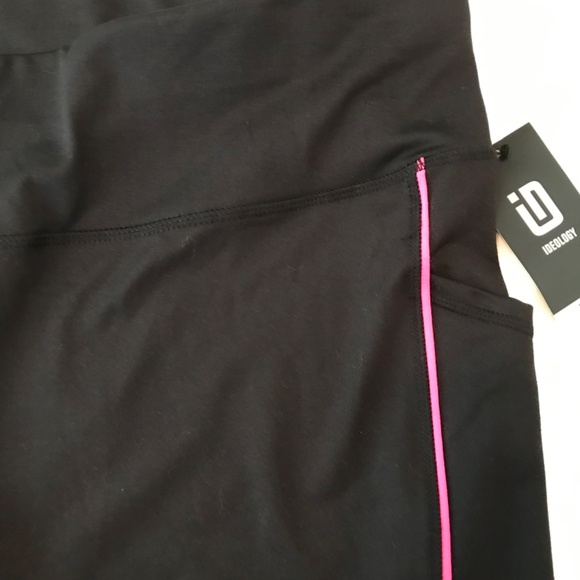 IDEOLOGY Leggings Athletic Compression High Rise 7/8 Black Women’s Plus Size 3X - Picture 3 of 16